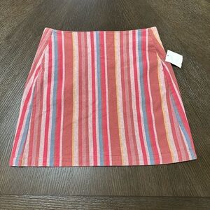 NWT TRUCE Striped‎ Cotton Skirt, Girls Size 16